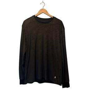 Polo Ralph Lauren Men's Black Crew Neck Long Sleeve Sleepwear T-Shirts L Large